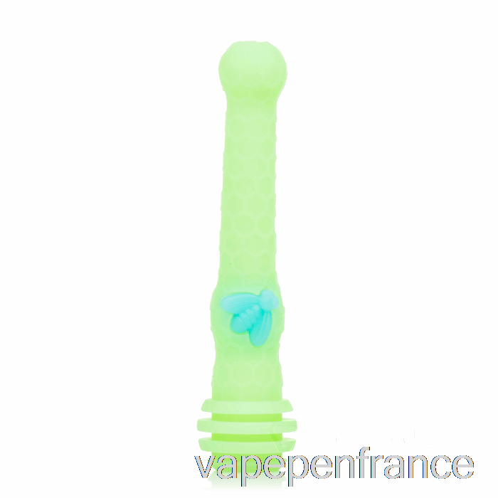 Stratus Miel Dipper Silicone Dab Paille Uv Slime (uv Bleu Abeille / Uv Vert) Stylo Vape